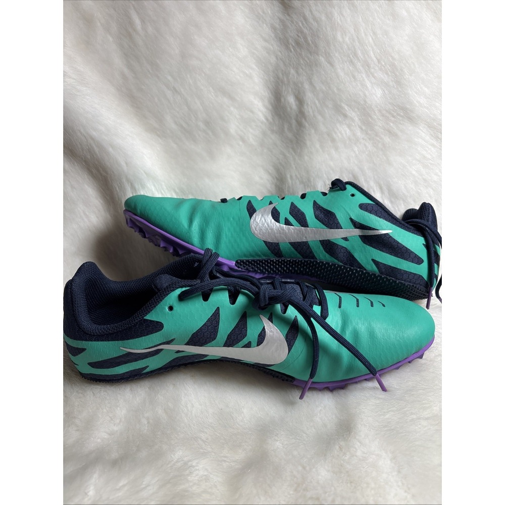 Nike Zoom Rival SIZE 10.5 Green 907564-406 with Spikes NEW